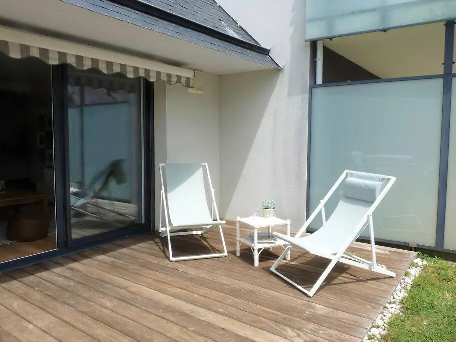 Apartamento Le Glaz * Grande Plage & Commerces A Pied * Jardin Carnac
